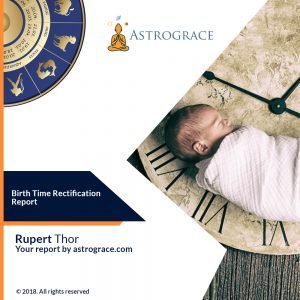 Birth Time Rectification Report