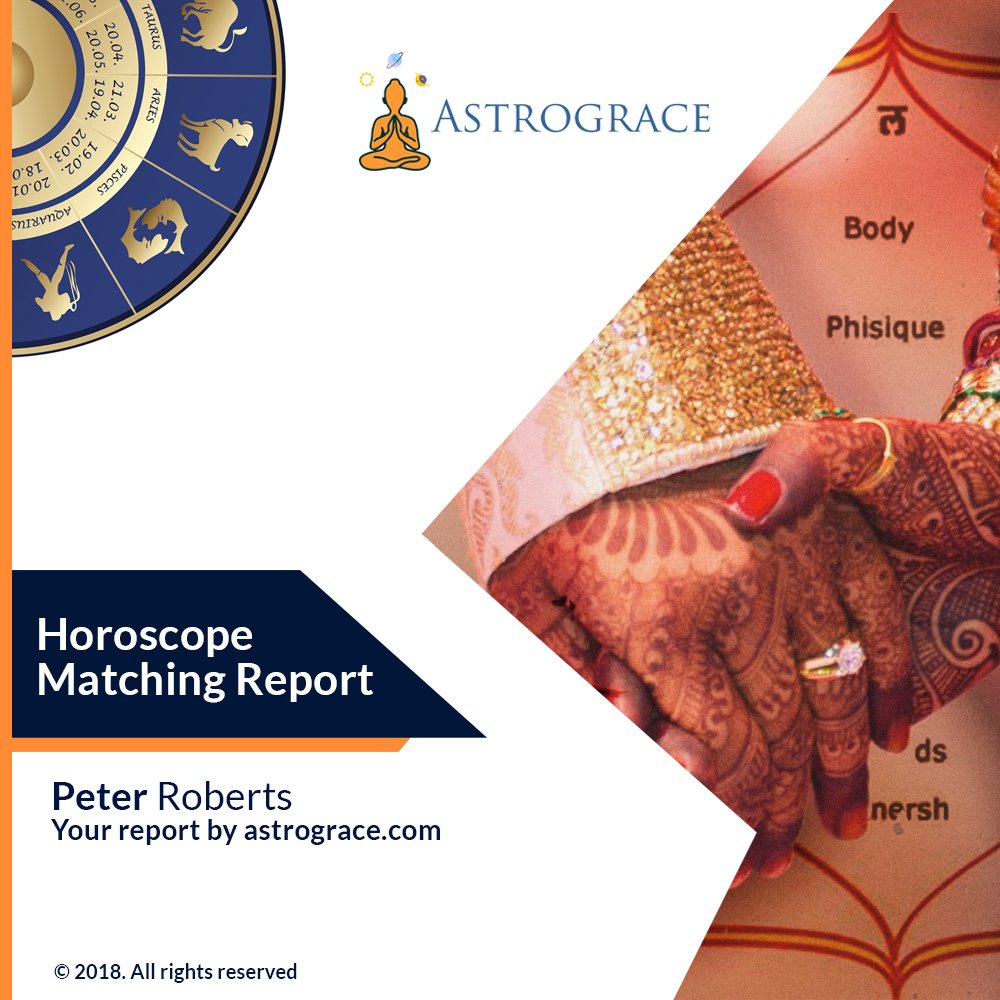 Horoscope matching report