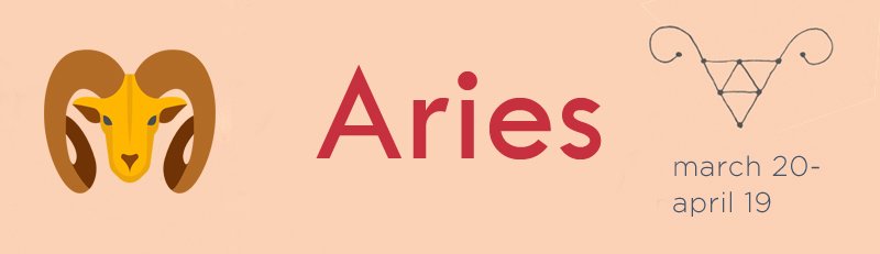 Aries horoscope